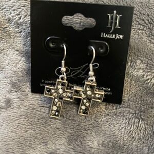 Devotion Cross Earrings